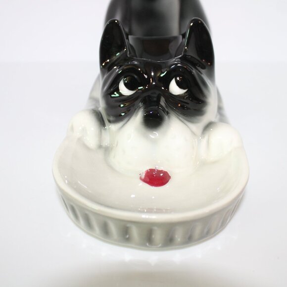 Scottie Dog Mens Dresser Caddy Valet Trinket Coin Holder 1950s Vintage Terrier - Picture 5 of 15